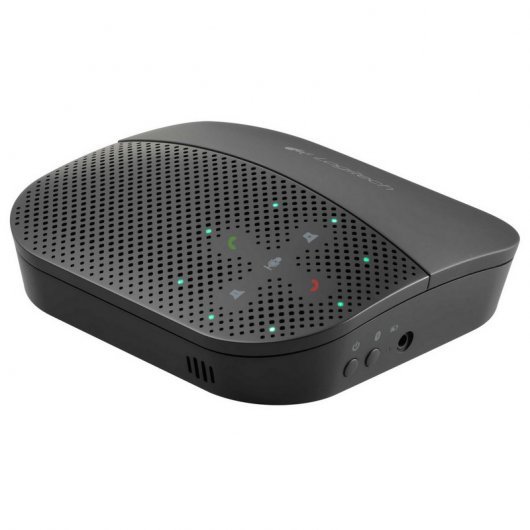 Enceinte portable USB Logitech P710E - Bluetooth - NFC - Autonomie jusqu'à 15h - Support intégré - Commandes tactiles - Mains libres - Couleur Noir