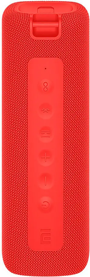 Enceinte Xiaomi Mi Portable Bluetooth 5.0 16W - Autonomie jusqu'à 13h - Résistance à l'eau IPX7 - Mains libres - Couleur Rouge