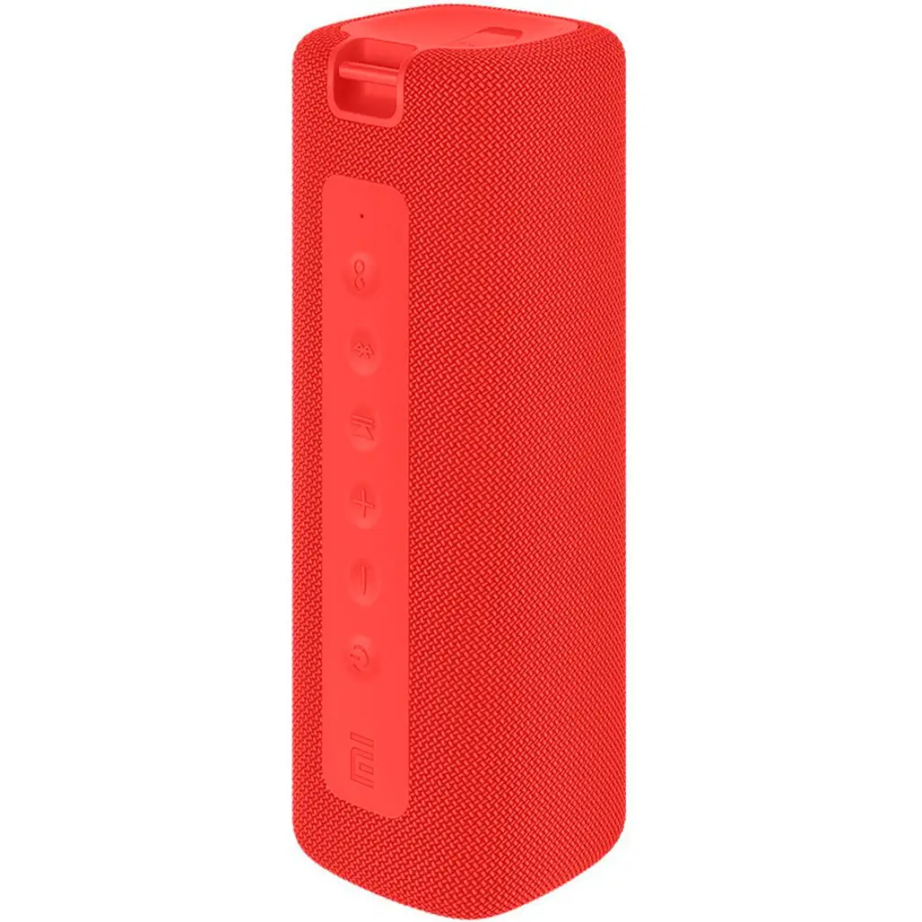 Enceinte Xiaomi Mi Portable Bluetooth 5.0 16W - Autonomie jusqu'à 13h - Résistance à l'eau IPX7 - Mains libres - Couleur Rouge