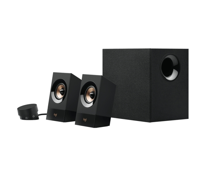 Enceintes 2.1 Logitech Z533 - 120 W - Caisson de basses 30 W - Entrée jack 3,5 mm - Entrée RCA