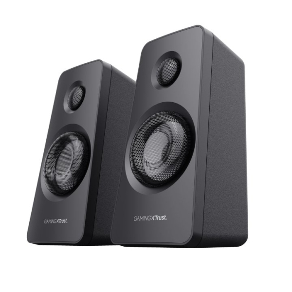 Enceintes Trust GXT 629 Tytan 2.1 60 W - Entrée et sortie jack 3,5 mm - Noir