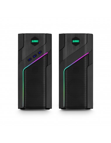 Enceintes Urban Factory Boomee 10 W - Bluetooth 5.1 - Connexion jack 3,5 mm - Couleur noire