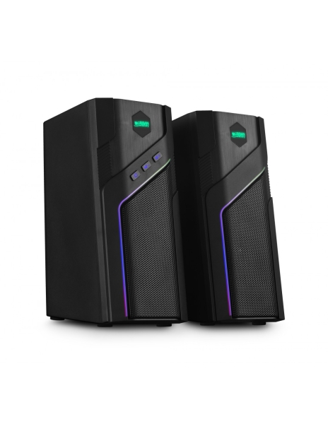 Enceintes Urban Factory Boomee 10 W - Bluetooth 5.1 - Connexion jack 3,5 mm - Couleur noire