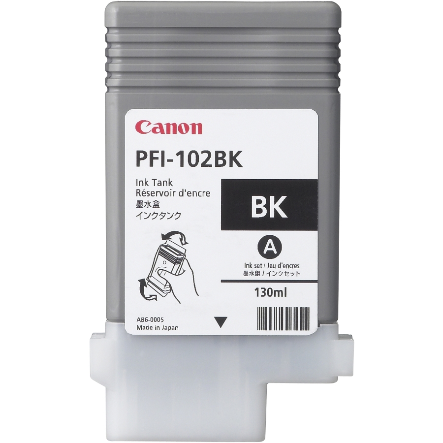 Canon cartouche encre PFI-102 BK noir