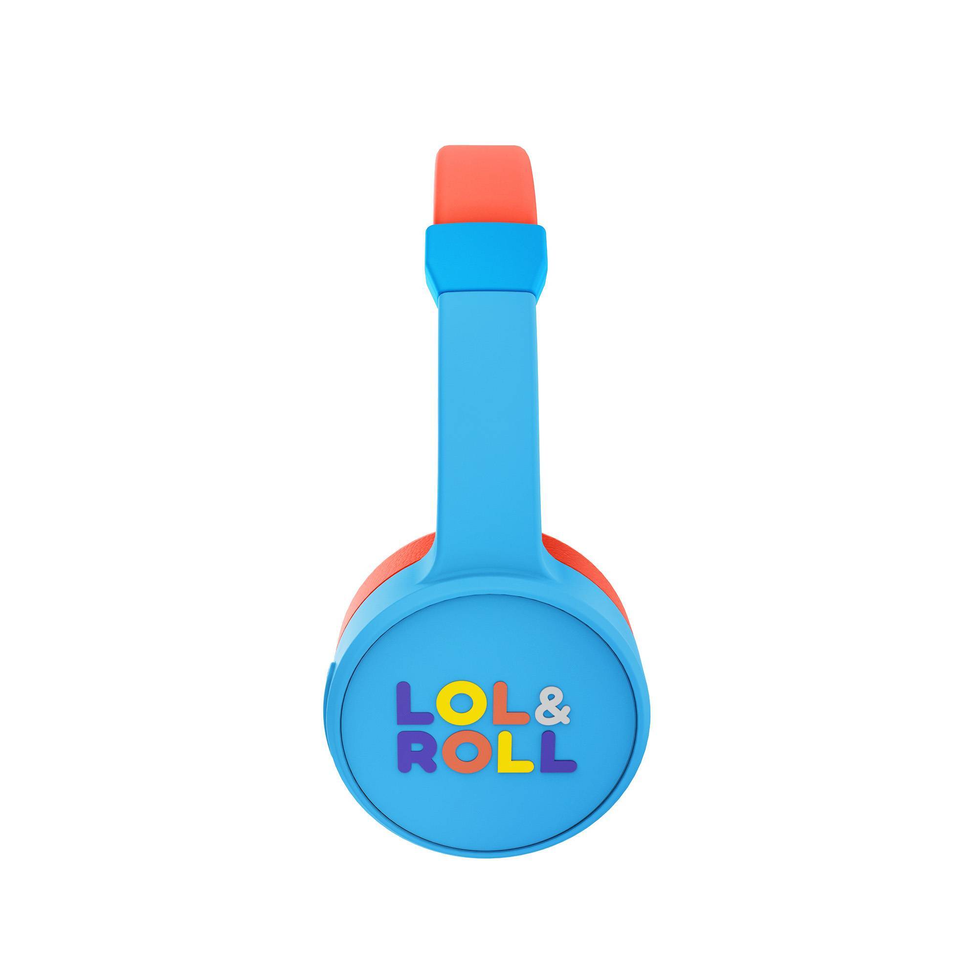 Energy Sistem Lol&Roll Pop Kids Casque Bluetooth - Partage de musique - Bluetooth 5.1 - Limite de volume <85 dB - Couleur bleue