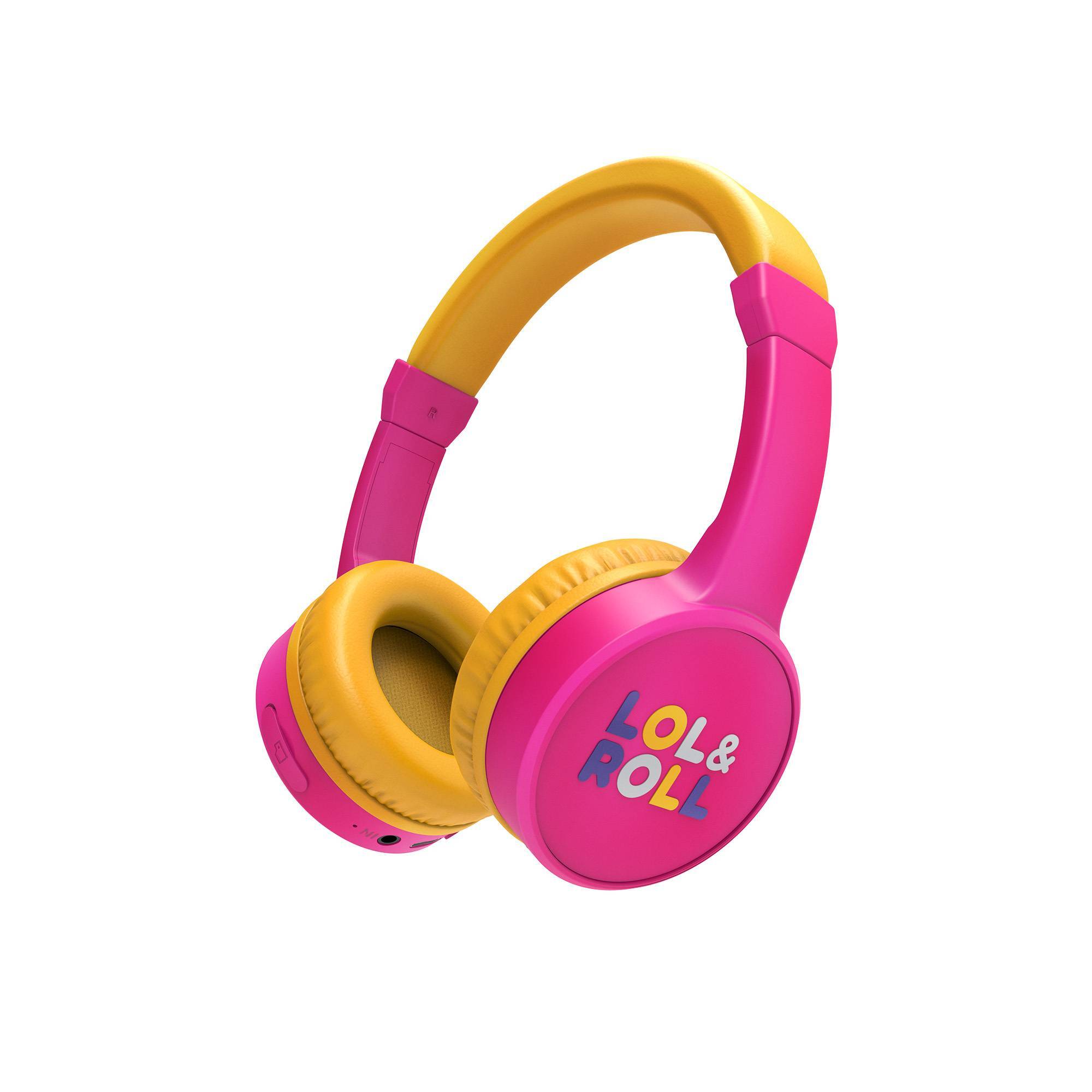 Energy Sistem Lol&Roll Pop Kids Casque Bluetooth - Partage de musique - Bluetooth 5.1 - Limite de volume <85 dB - Mi - Couleur Rouge