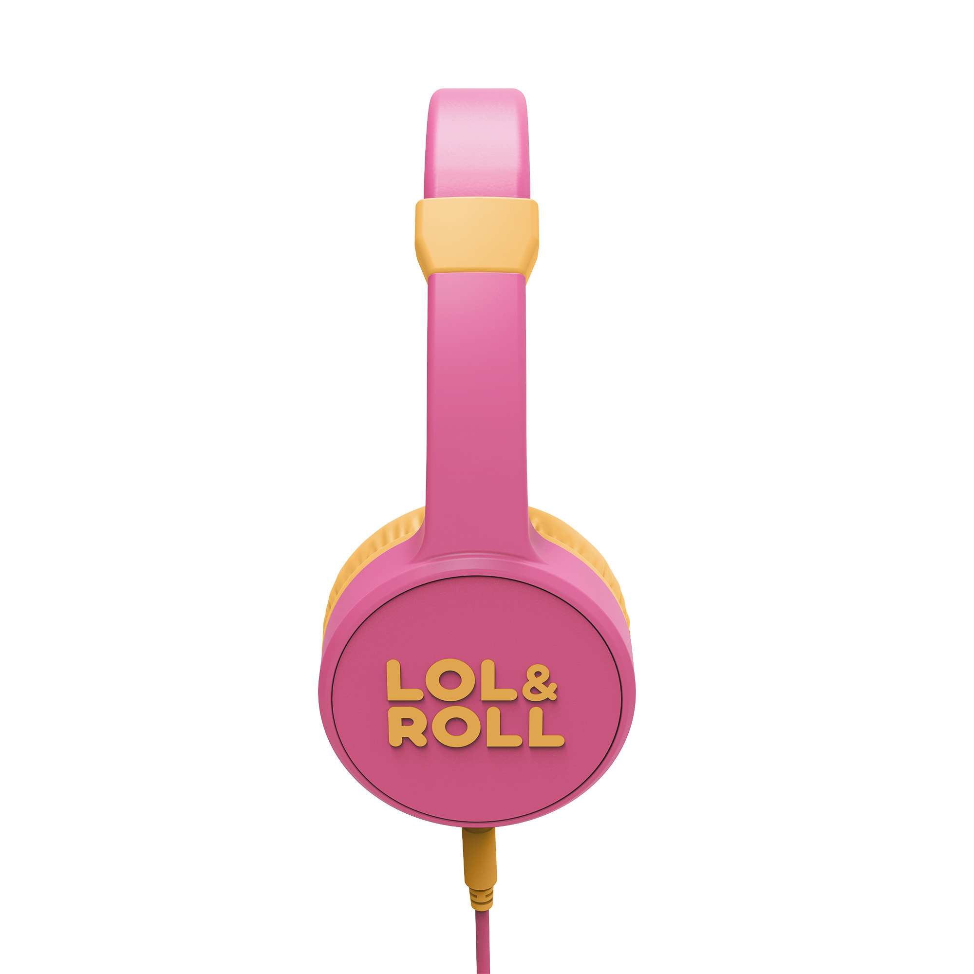 Energy Sistem Lol&Roll Pop Kids Casque - Partager de la musique - Cordon détachable - Limite de volume 85 dB - Microphone - Couleur rose