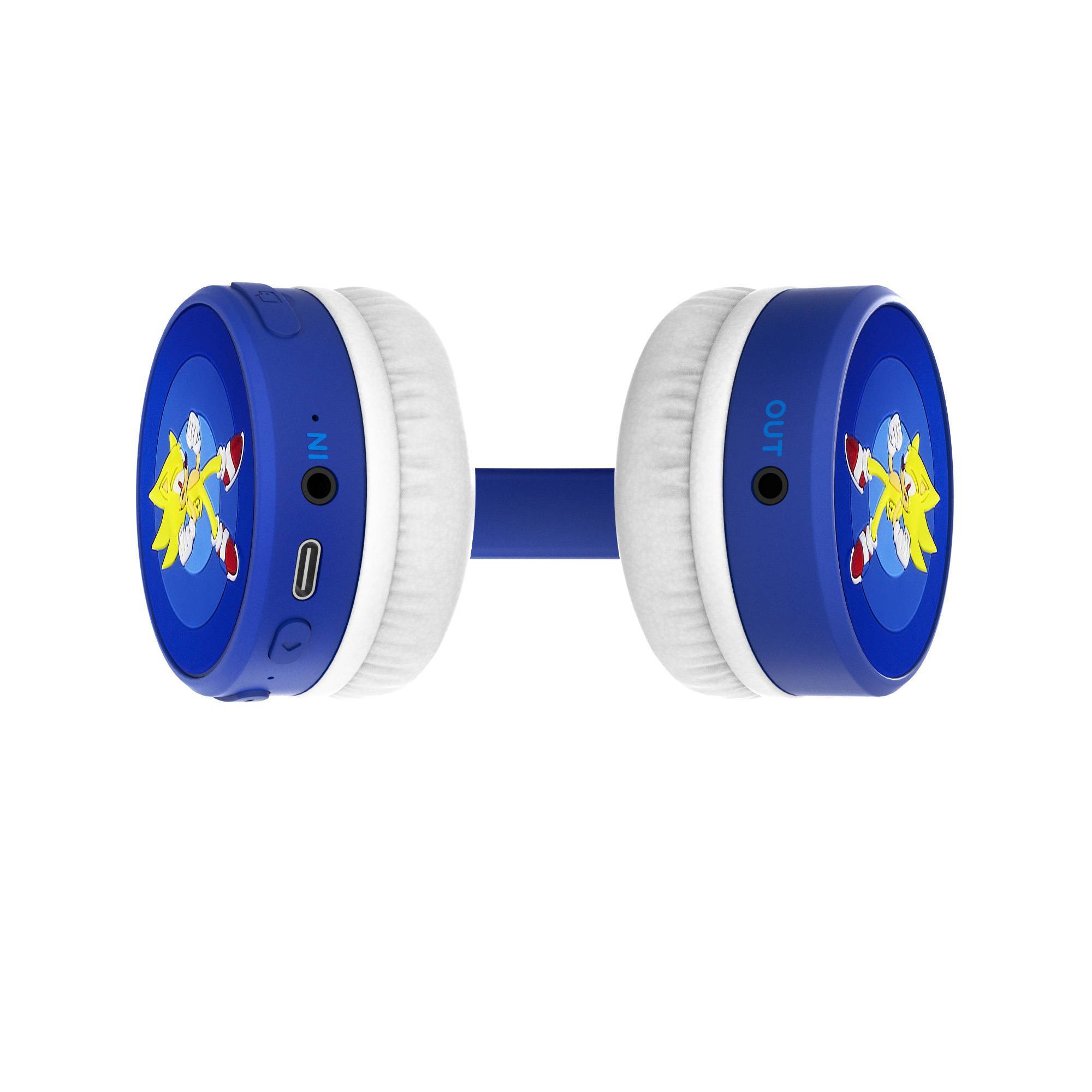 Energy Sistem Lol&Roll Super Sonic Kids Casque Bluetooth - Partage de musique - Bluetooth 5.1 - Limite de volume <85 DB - Couleur Bleu