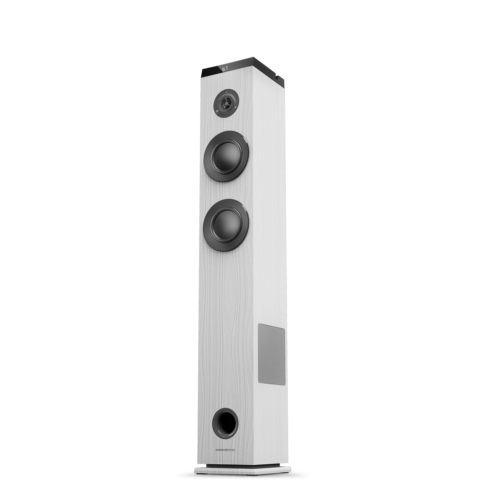 Energy Sistem Sound Tower 5 G2 - 65W - Bluetooth - TWS - USB/MicroSD MP3 - Radio FM - Couleur Blanc