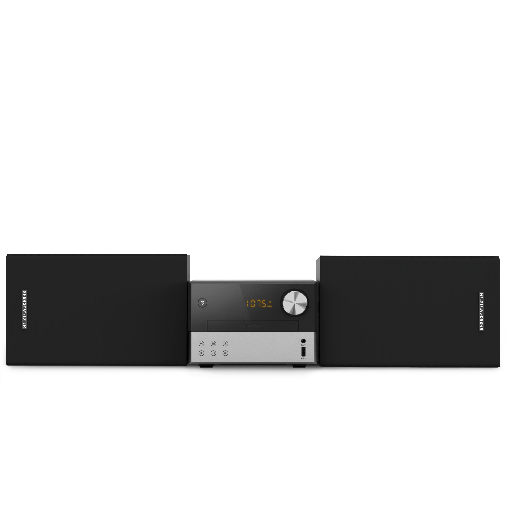Energy Sistem Speaker 7 Micro Hi-Fi - 30W - CD - Bluetooth - Radio FM - USB MP3 - Coloris Noir