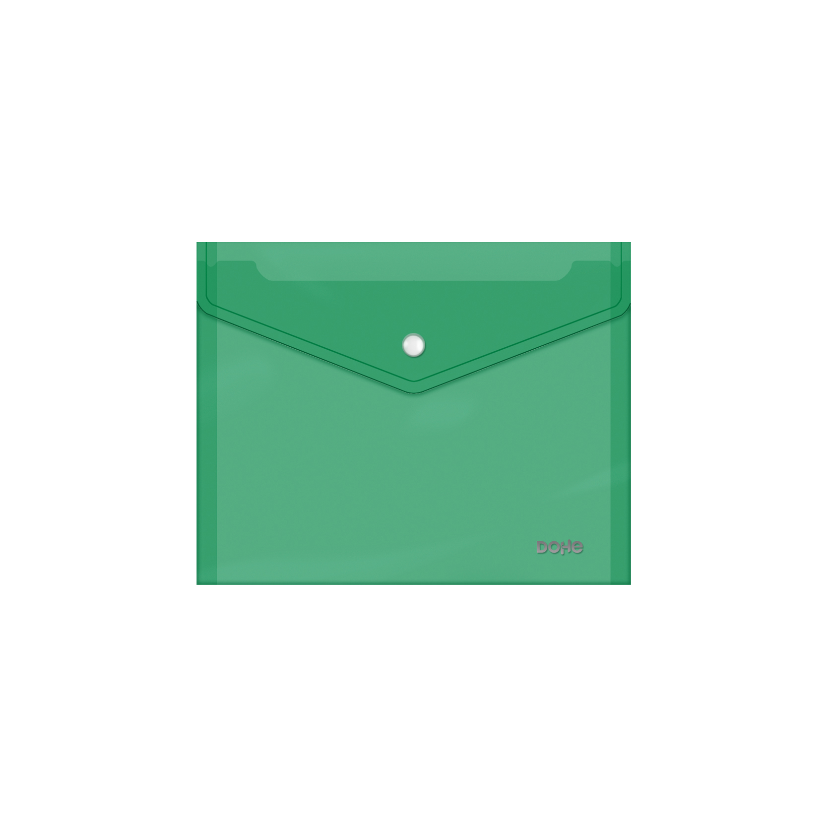 Enveloppe Dohe, A5, PP Transp. 150µm, Verte