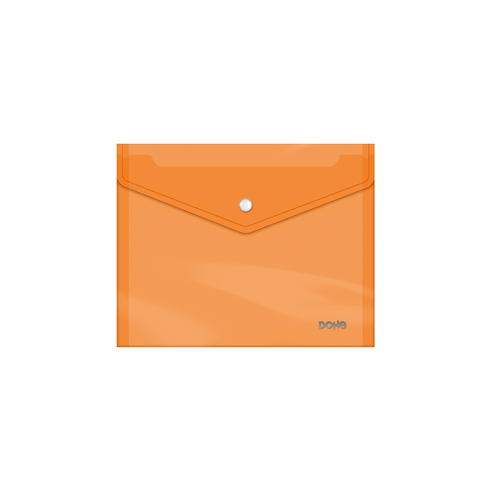  Enveloppe Dohe, A5, PP Transp. 150µm, Orange