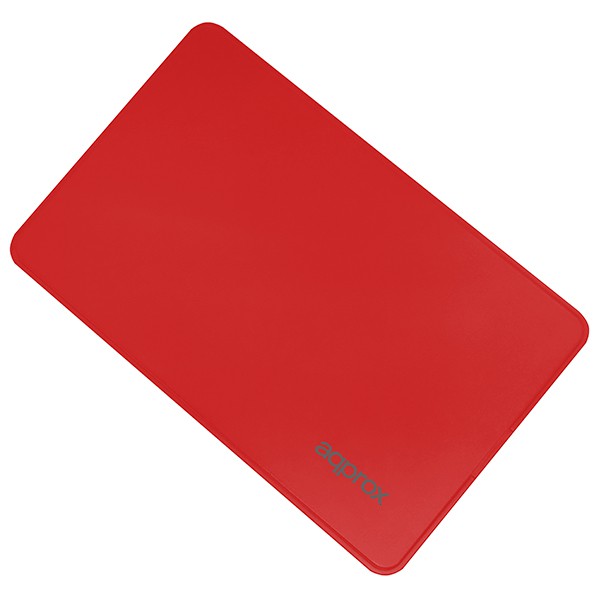 boîtier externe HD 2,5" SATA-USB 2.0 - couleur rouge
