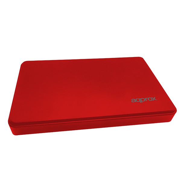 boîtier externe HD 2,5" SATA-USB 2.0 - couleur rouge