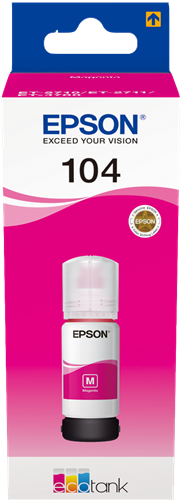 Epson bouteille encre 104 magenta