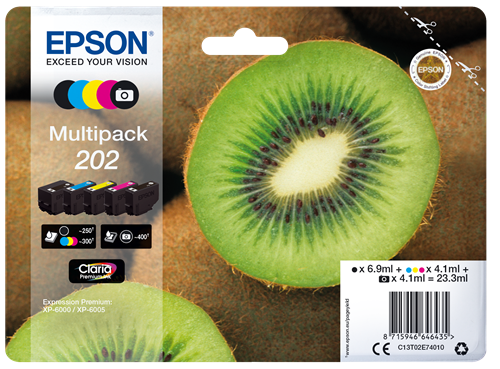 Epson Multipack 202, 5 cartouches