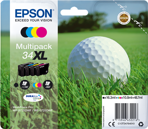 Epson Multipack 34XL (4 cartouches)