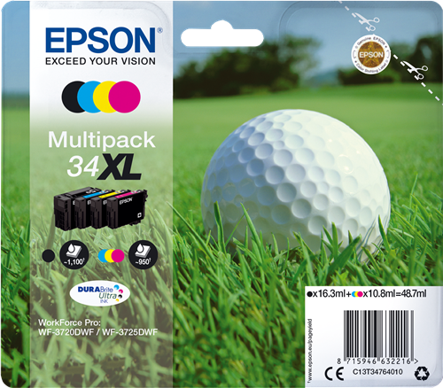 Epson Multipack 34XL (4 cartouches)