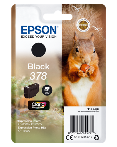 Epson cartouche encre 378 noir