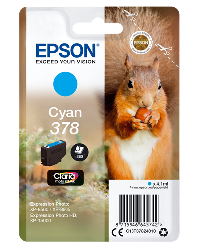 Epson cartouche encre 378 cyan