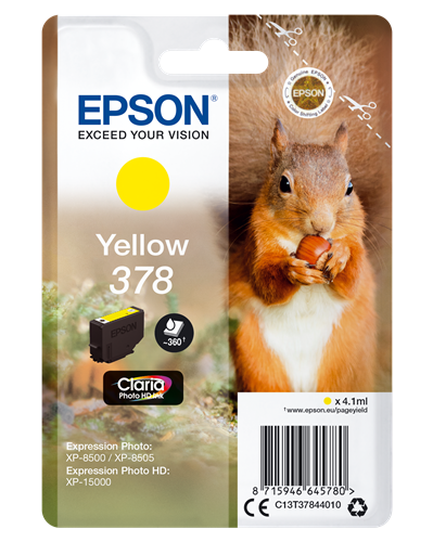 Epson cartouche encre 378 jaune