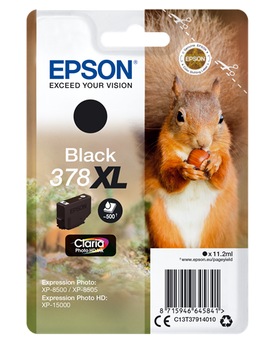 Epson cartouche encre 378XL noir