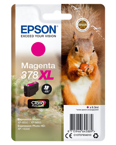 Epson cartouche encre 378XL magenta