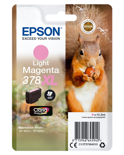 Epson cartouche encre 378XL magenta clair