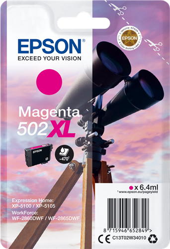 Epson cartouche encre 502XL Magenta