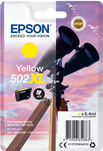 Epson cartouche encre 502XL jaune