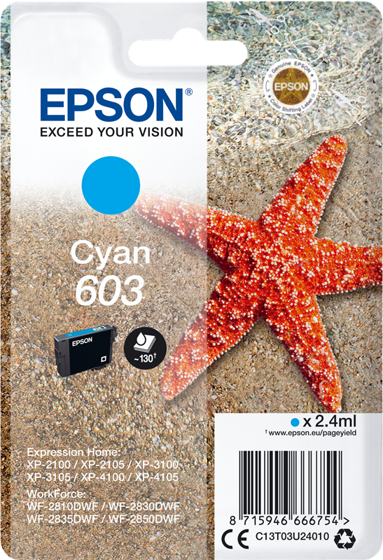Epson cartouche encre 603 cyan