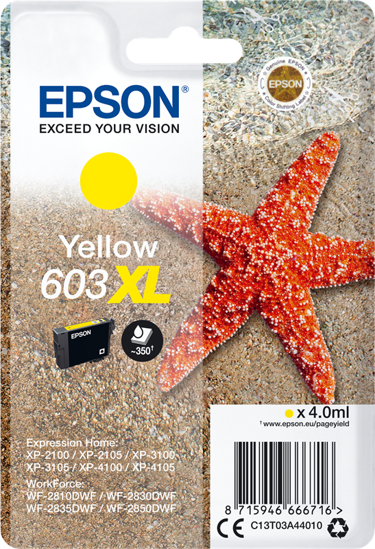 Epson cartouche encre 603XL jaune