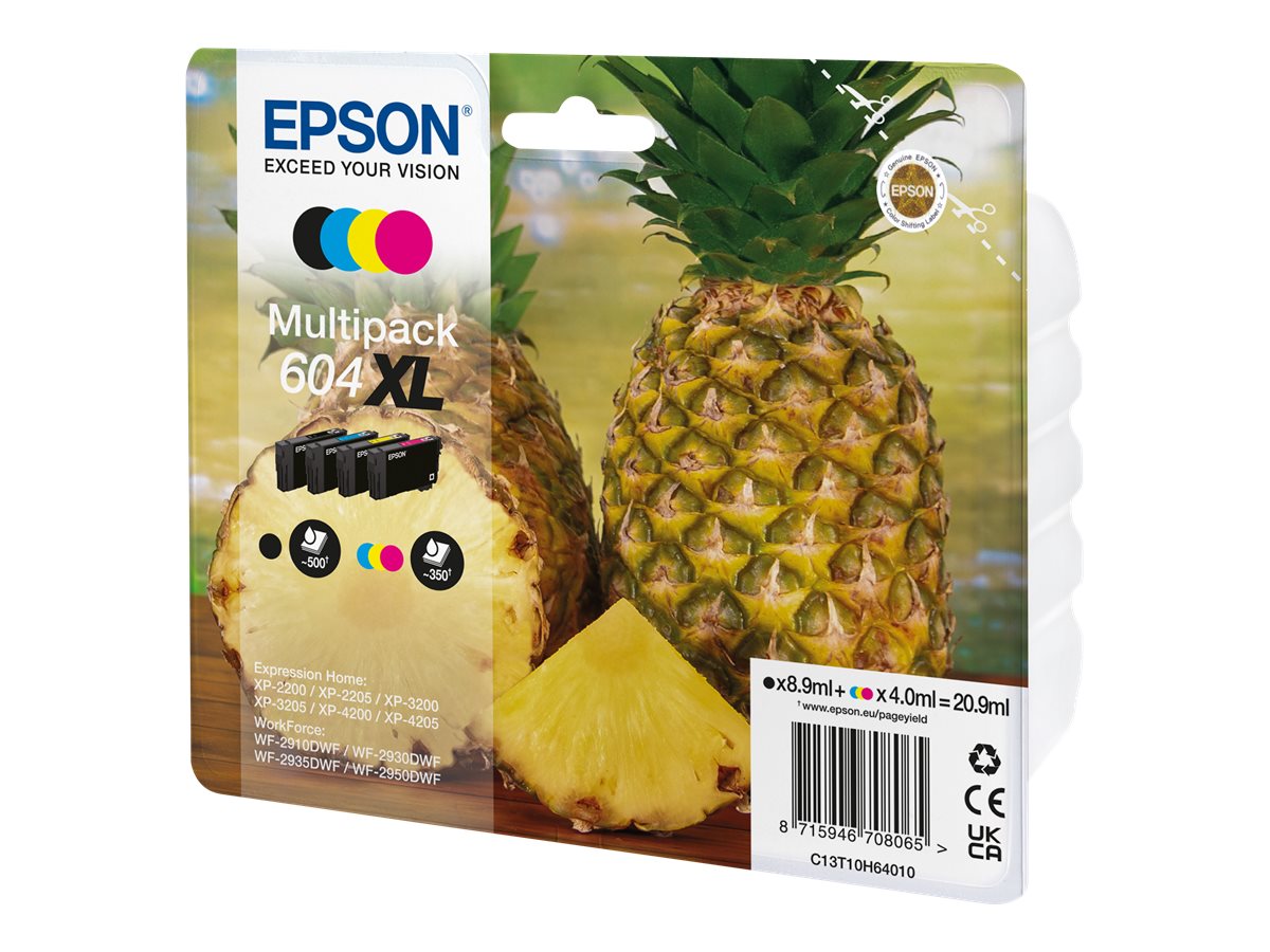 Epson Multipack 604XL 4 cartouches - (C13T10H64010)