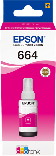 ✓ Epson Bouteille encre 664 Magenta couleur magenta en stock