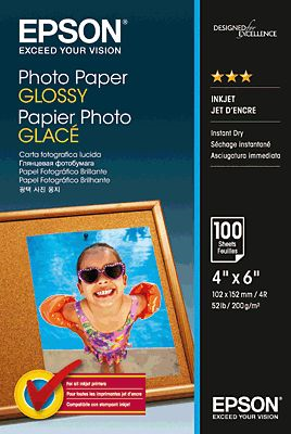 Epson (C13S042548) Papier photo 10x15 Glossy