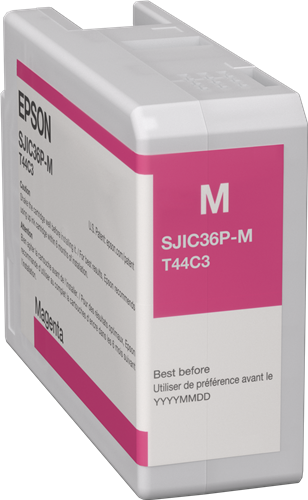 Epson SJIC36P-M (C13T44C340) Cartouche d'encre Magenta