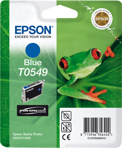 Epson cartouche encre T0549 bleu