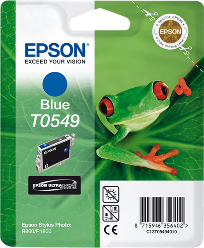 Epson cartouche encre T0549 bleu