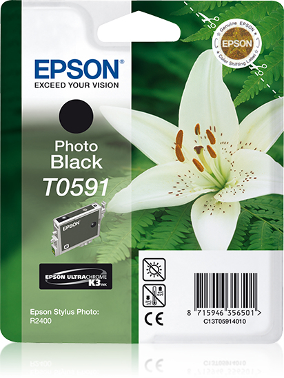 Epson Cartouche encre photo noire T0591 - C13T05914010
