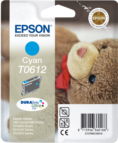 Epson cartouche encre T0612 cyan