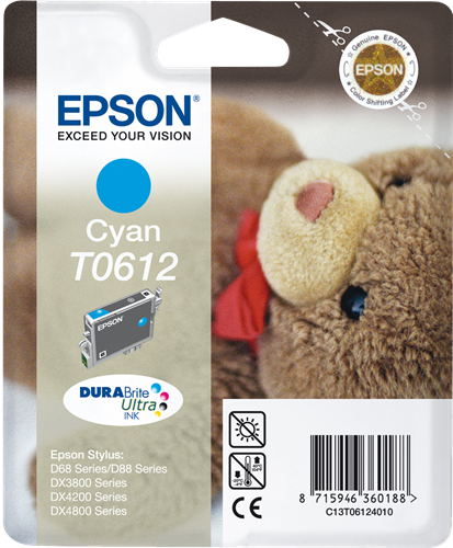 Epson cartouche encre T0612 cyan