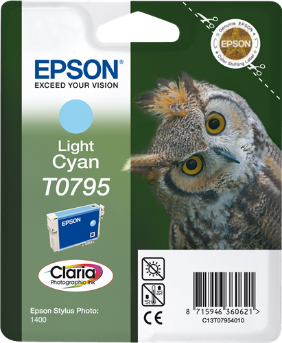 Epson cartouche encre T0795 cyan clair