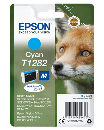 Epson cartouche encre T1282 cyan