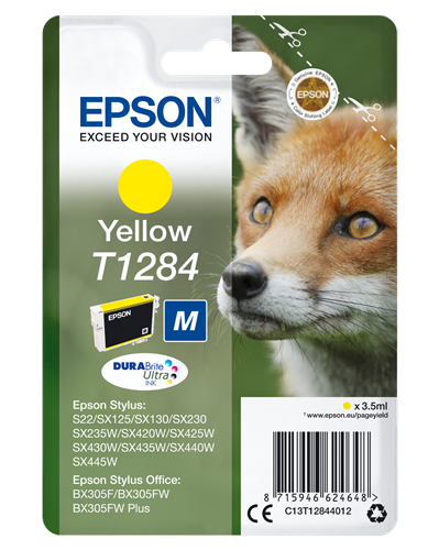 Epson cartouche encre T1284 jaune
