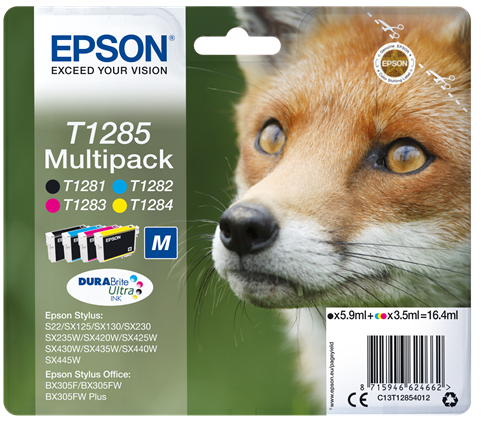 Epson Multipack 4-couleurs T1285 DURABrite Ultra Ink