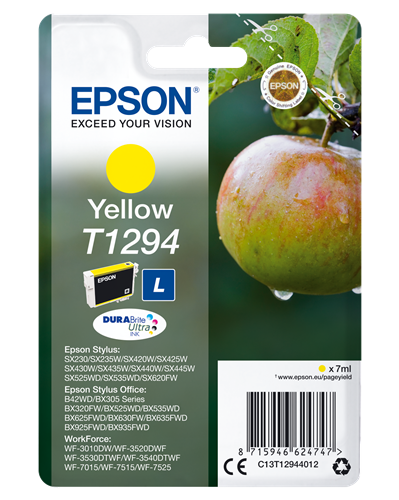 Epson cartouche encre T1294 jaune