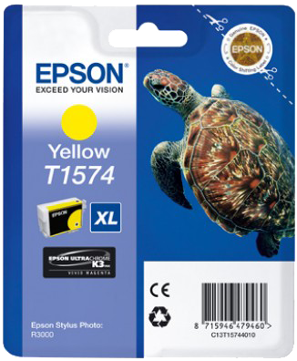 Cartouche encre compatible Epson T1574 Yellow