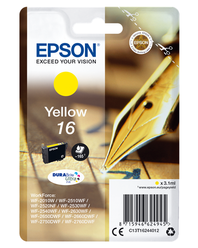 Epson cartouche encre T1624 jaune
