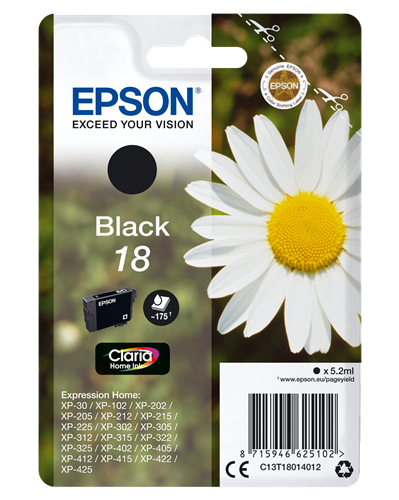 Epson cartouche encre T1801 noire