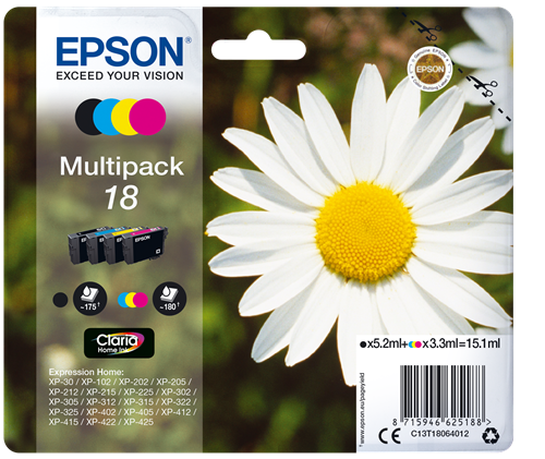 CARTOUCHES JET D'ENCRE POUR EPSON EXPRESSION HOME XP-2200 - 123consommables